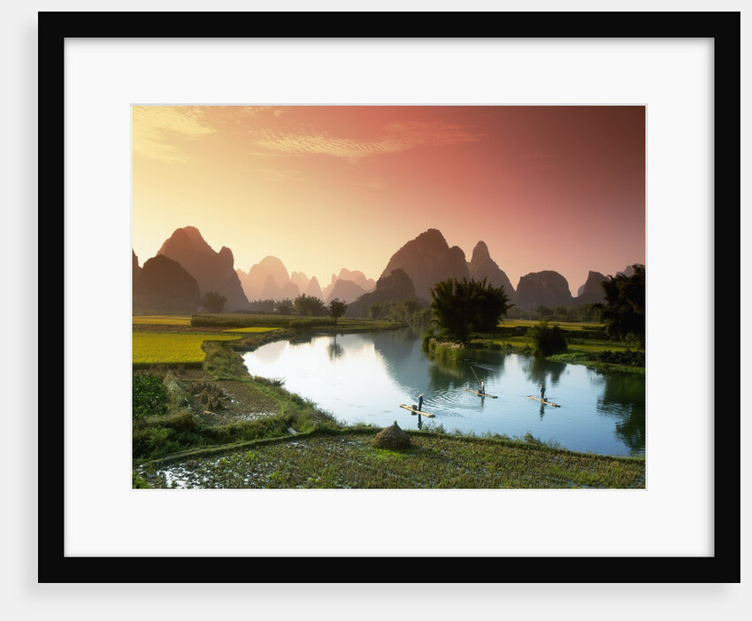 Fishing on the Li River by Anonymous
