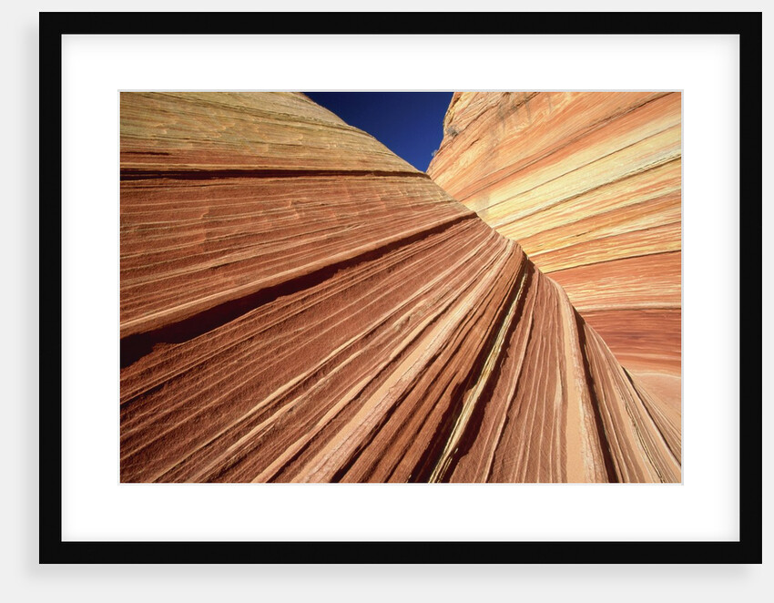 Sedimentary Pattern on Rock USA by Anonymous