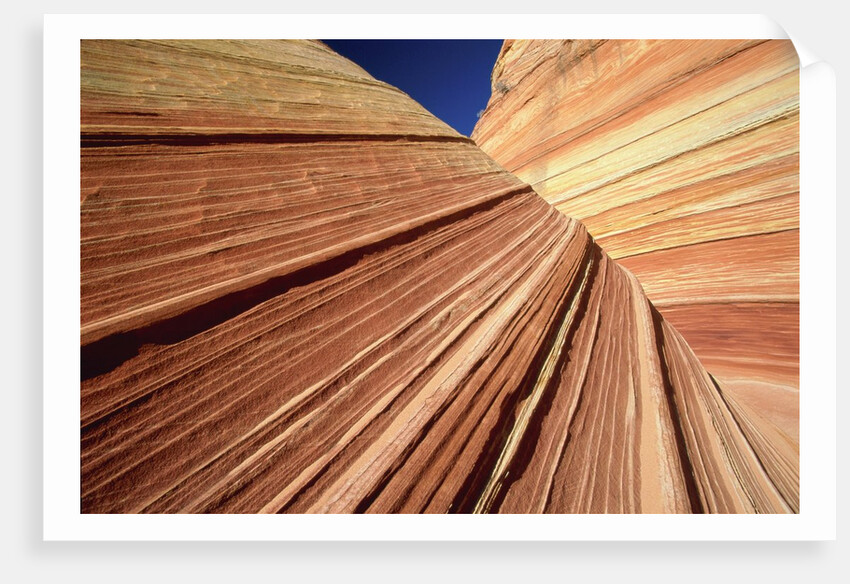 Sedimentary Pattern on Rock USA by Anonymous