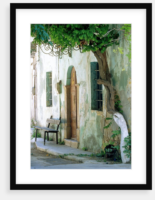 House in the village Vessa on Chios, Greece by Anonymous