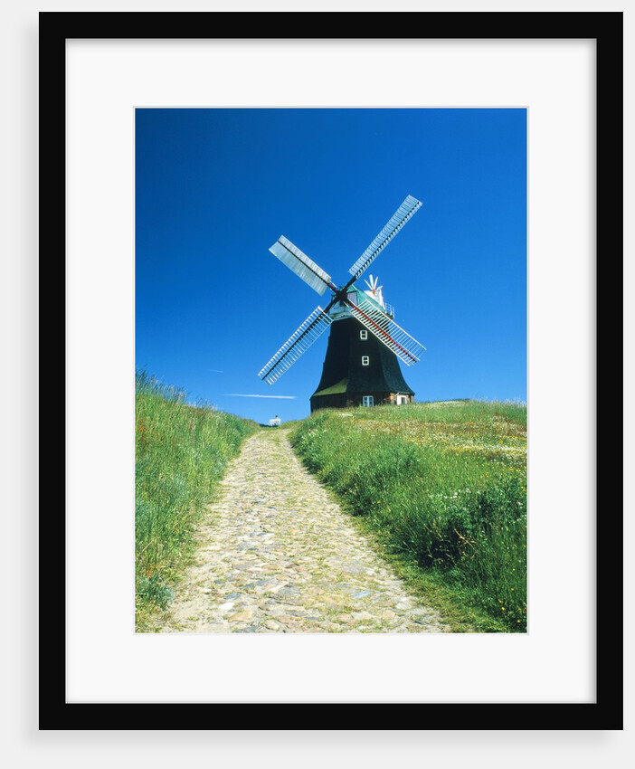 Windmill in Mecklenburg-West Pomerania (Germany) by Anonymous