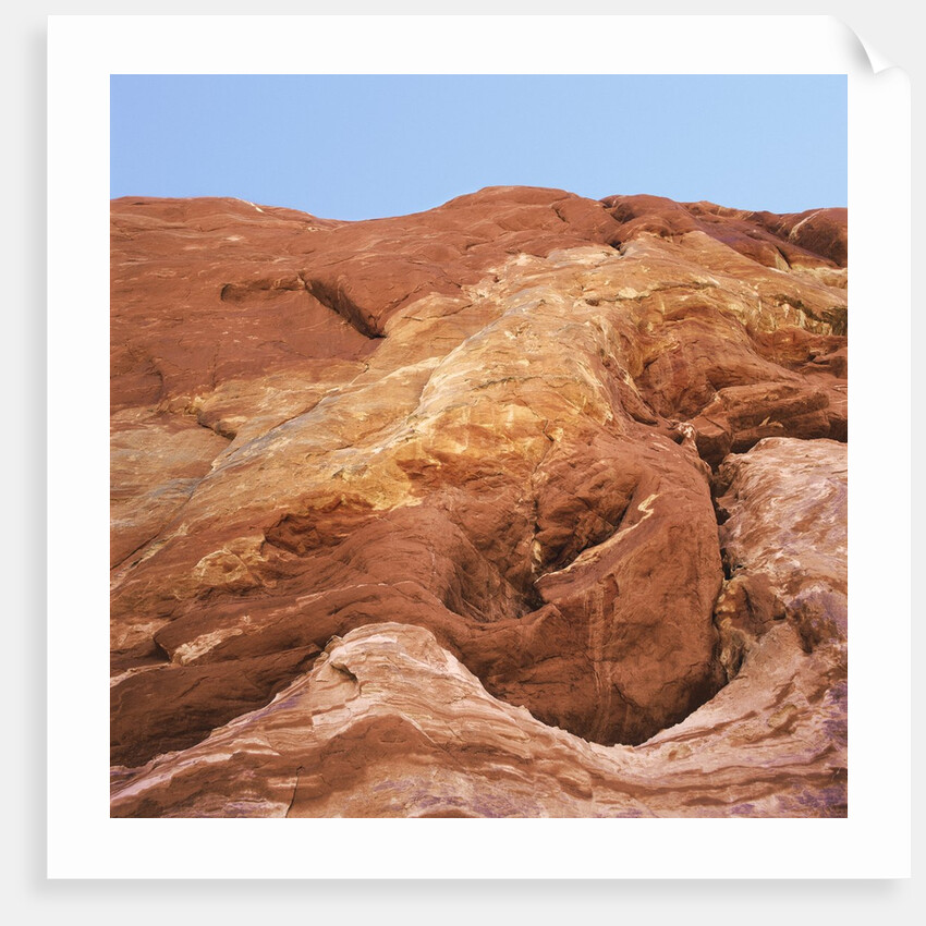 Low angle view of rock formations, Utah, USA by Anonymous