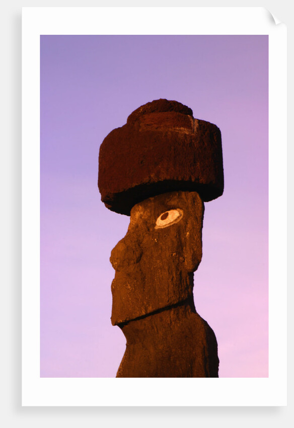 Moai at Sunrise by Anonymous