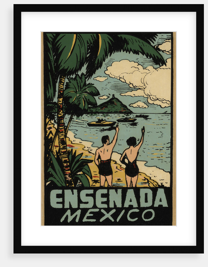 Ensenada Mexico Decal by Anonymous