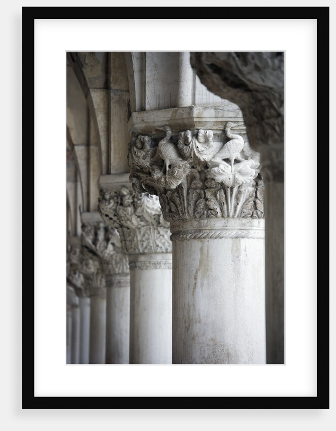 Columns of the Doge's Palace by Anonymous
