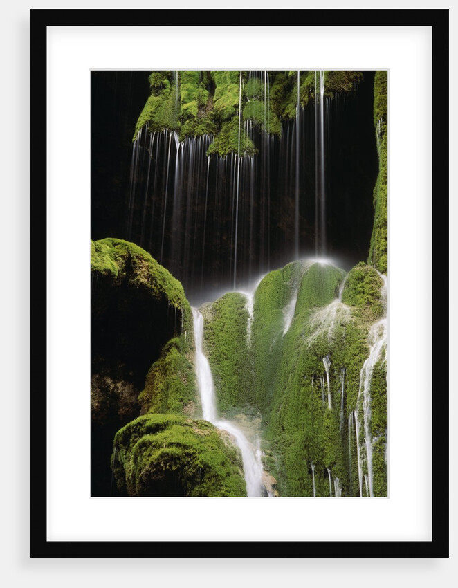 Schleierfaelle Waterfall in Bavaria by Anonymous