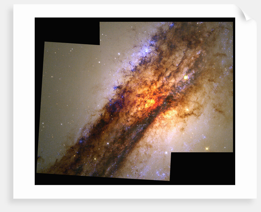 Edge of Centaurus A by Anonymous