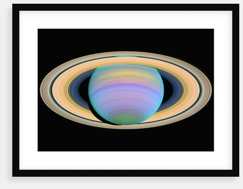 Saturn in Ultraviolet Light by Anonymous