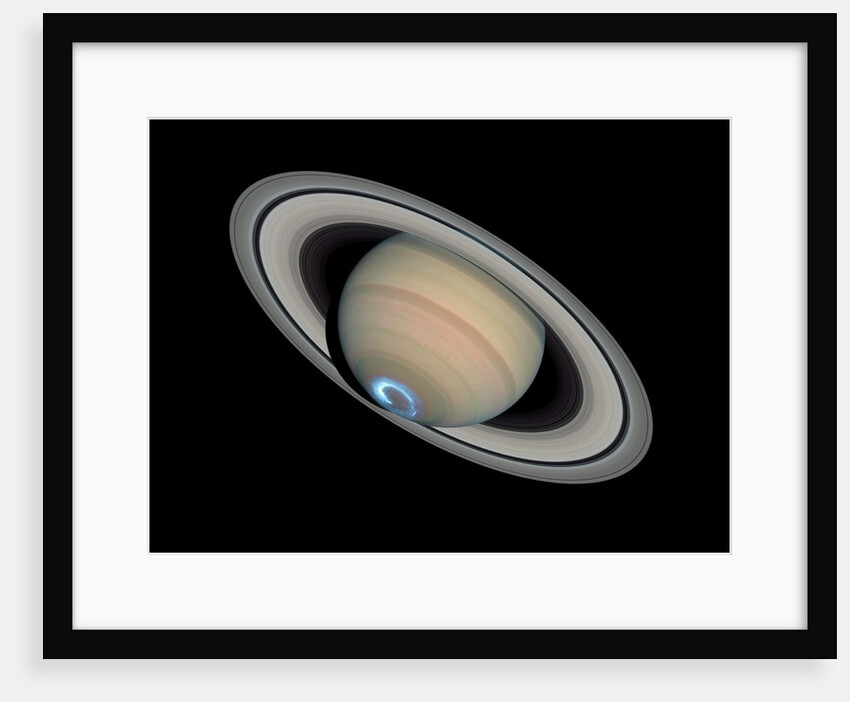 Aurora on Saturn by Anonymous