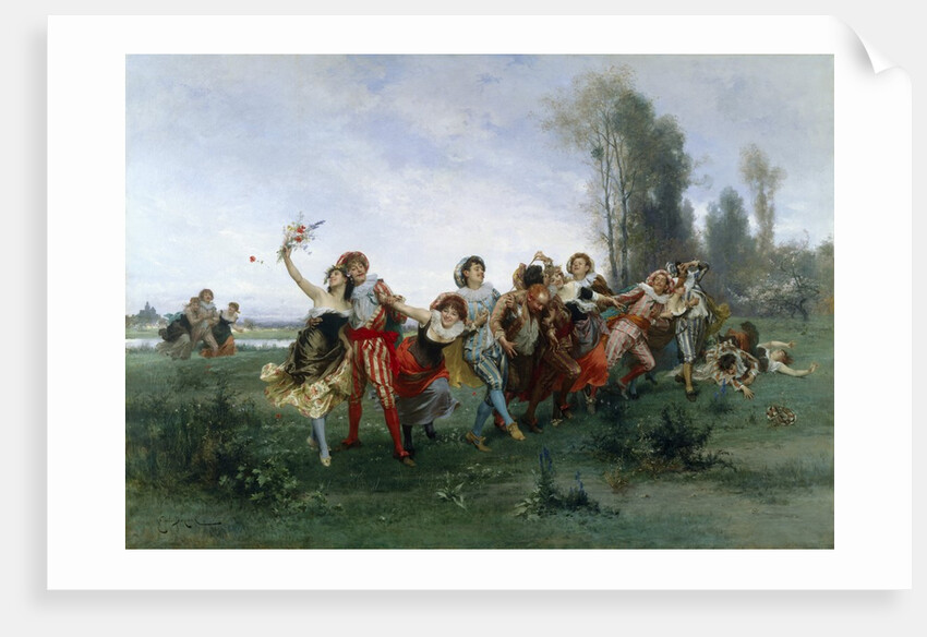 Merry Band by Emile Antoine Bayard