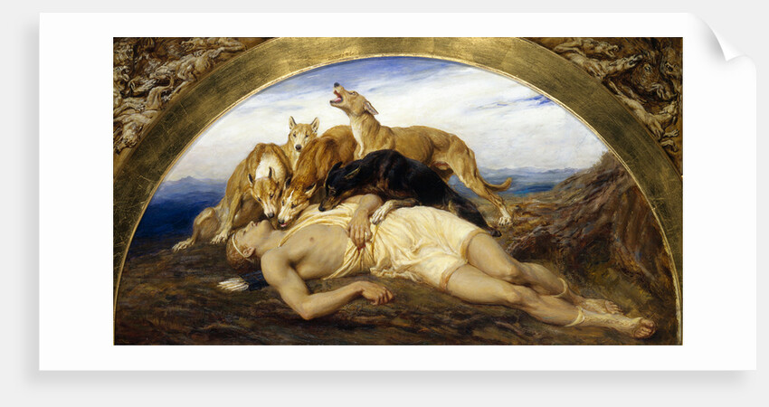 Adonis Wounded by Briton Riviere