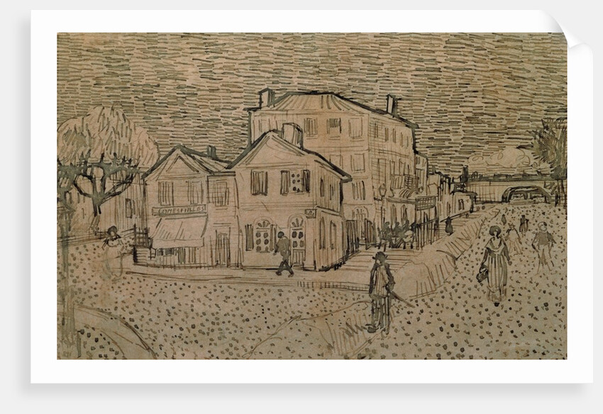 Vincent's House at Arles by Vincent Van Gogh