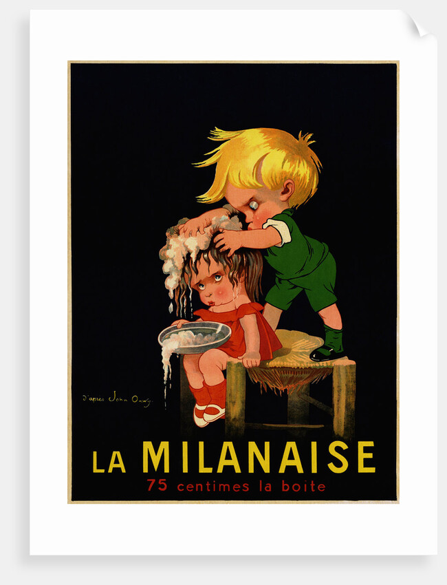 La Milanaise Poster by John Onwy