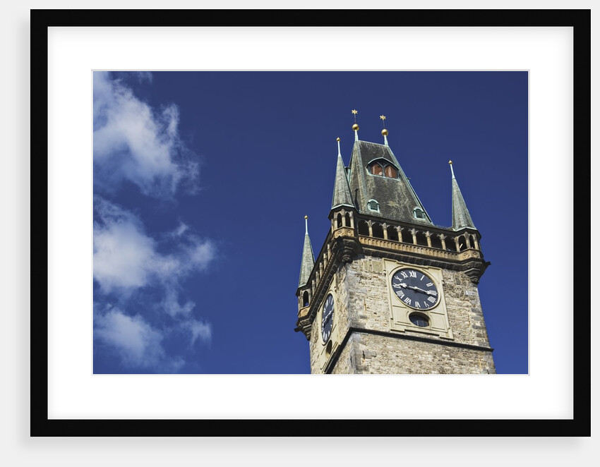Old Town Hall Clock Tower in Prague by Anonymous
