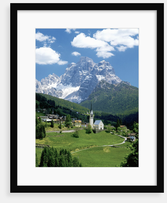 Selva di Cadore and Dolomite Alps by Anonymous