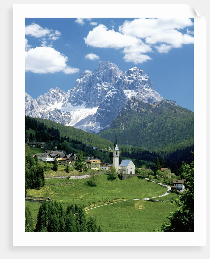 Selva di Cadore and Dolomite Alps by Anonymous