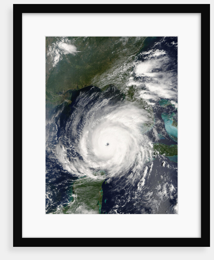 Hurricane Rita Over the Gulf of Mexico by Anonymous