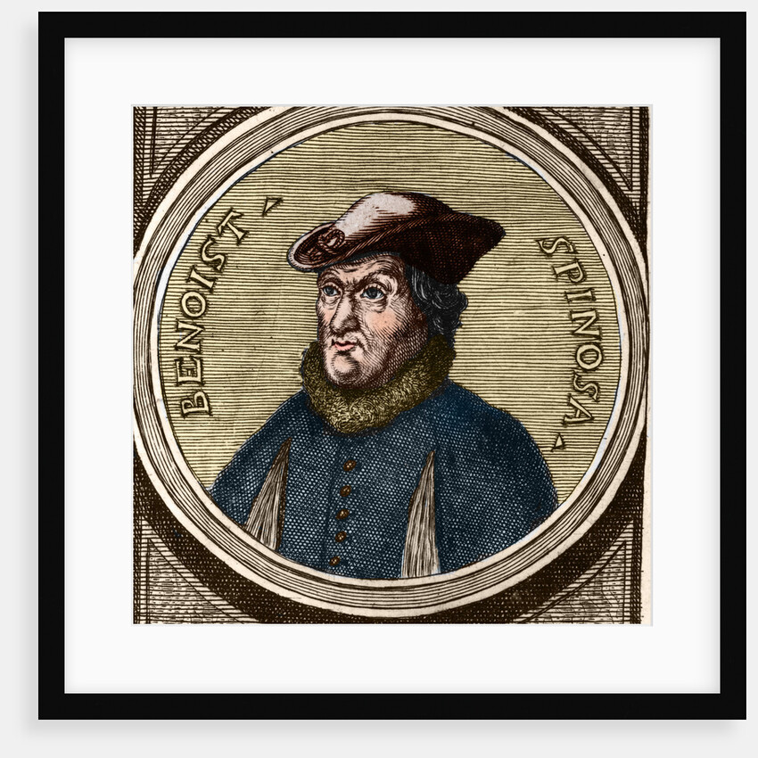 Portrait of Baruch Spinoza by Anonymous