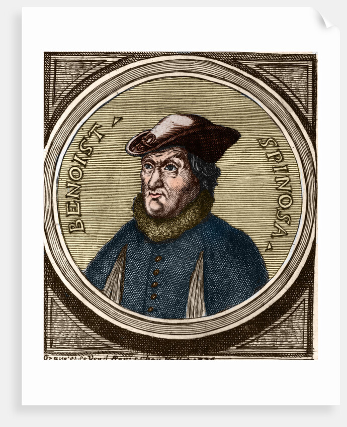 Portrait of Baruch Spinoza by Anonymous