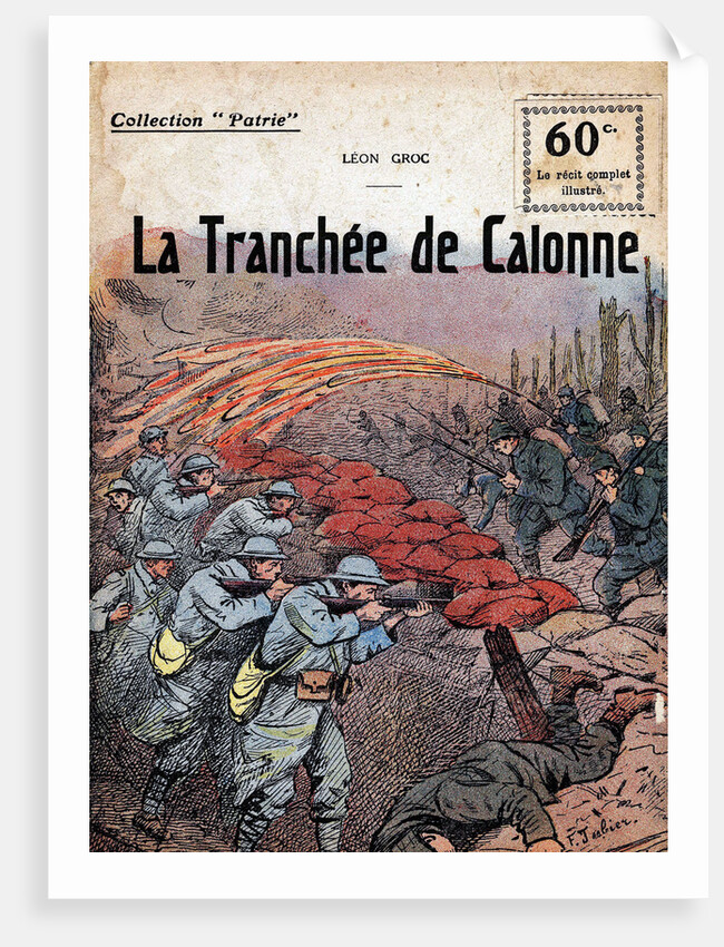 Cover Illustration of The Trench of Calonne by Leon Groc