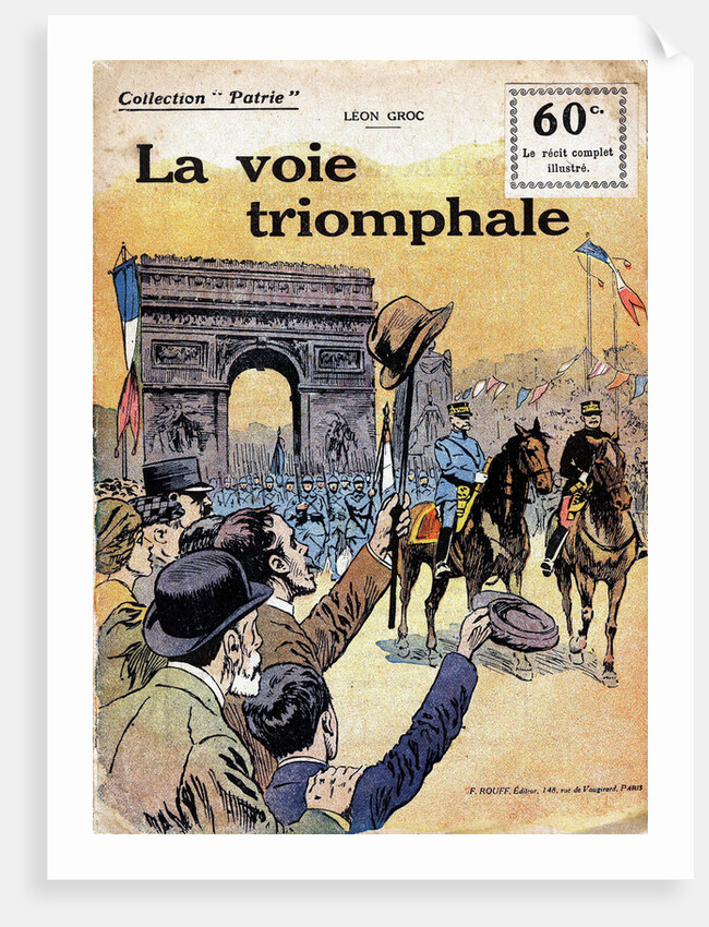 Cover Illustration of The Triumphal Road by Leon Groc