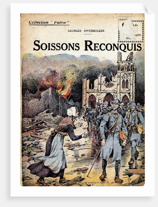 Cover Illustration of Soissons Recaptured by Georges Spitzmuller