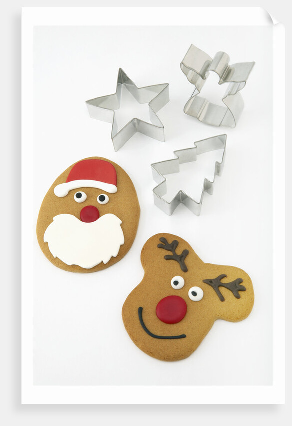 Christmas Cookies and Cookie Cutters by Anonymous