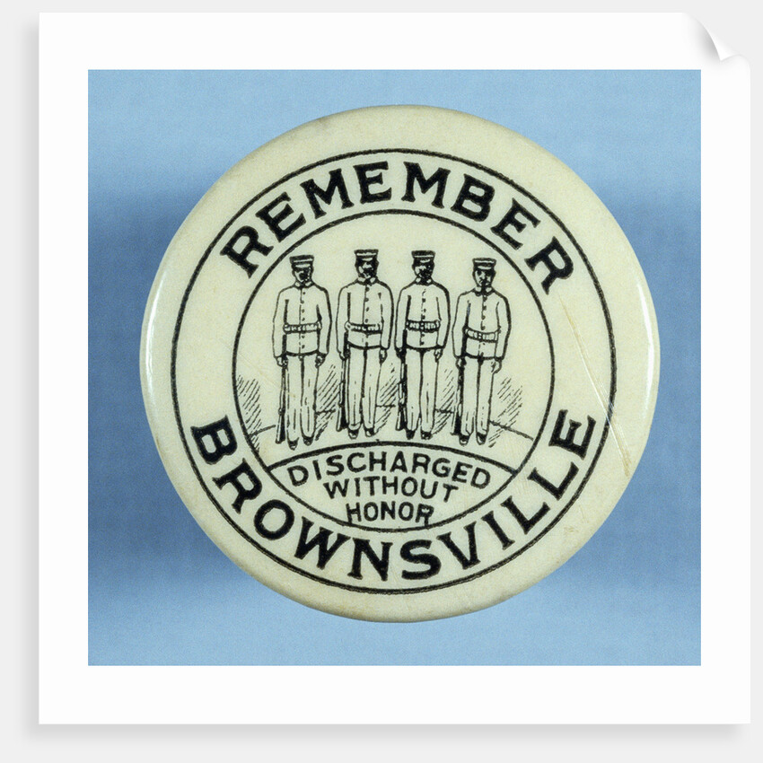 Remember Brownsville Button by Anonymous