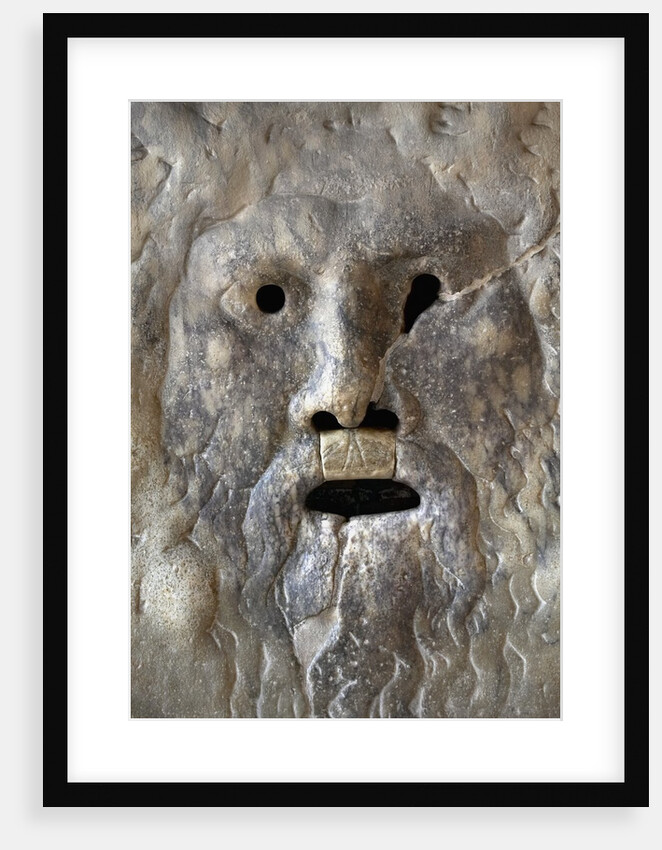 The Mouth of Truth at the Church of Santa Maria in Cosmedin, Rome, Italy by Anonymous