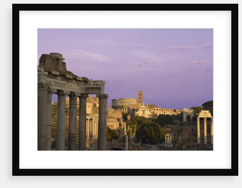 Ruins at the Ancient Forum, Rome, Italy by Anonymous