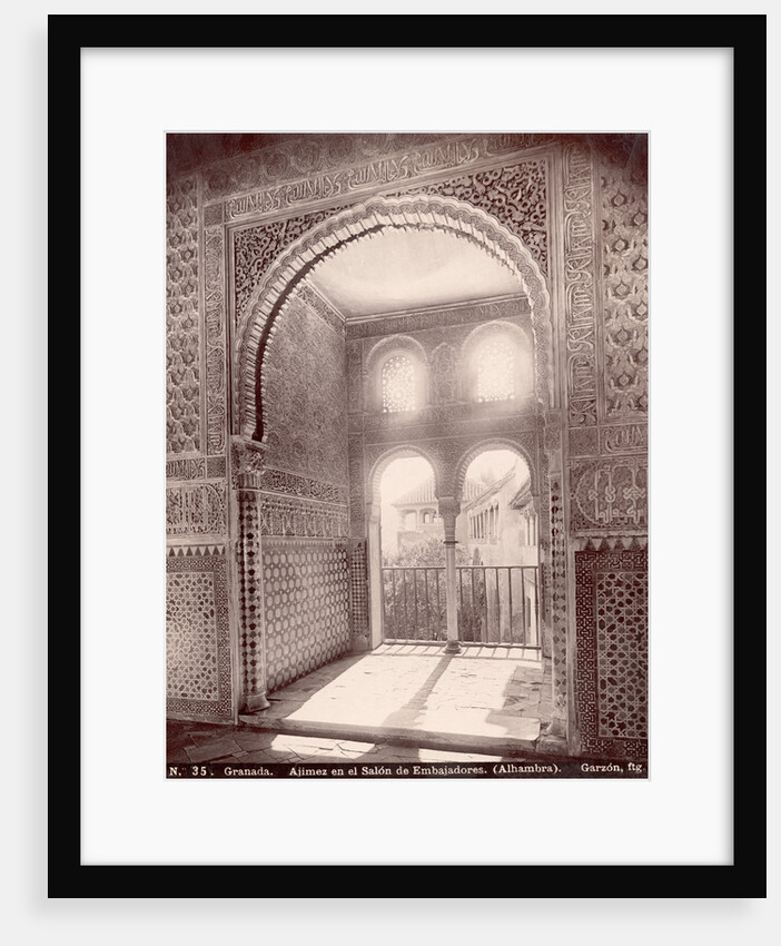 Ambassador's Room in Alhambra Palace by Anonymous