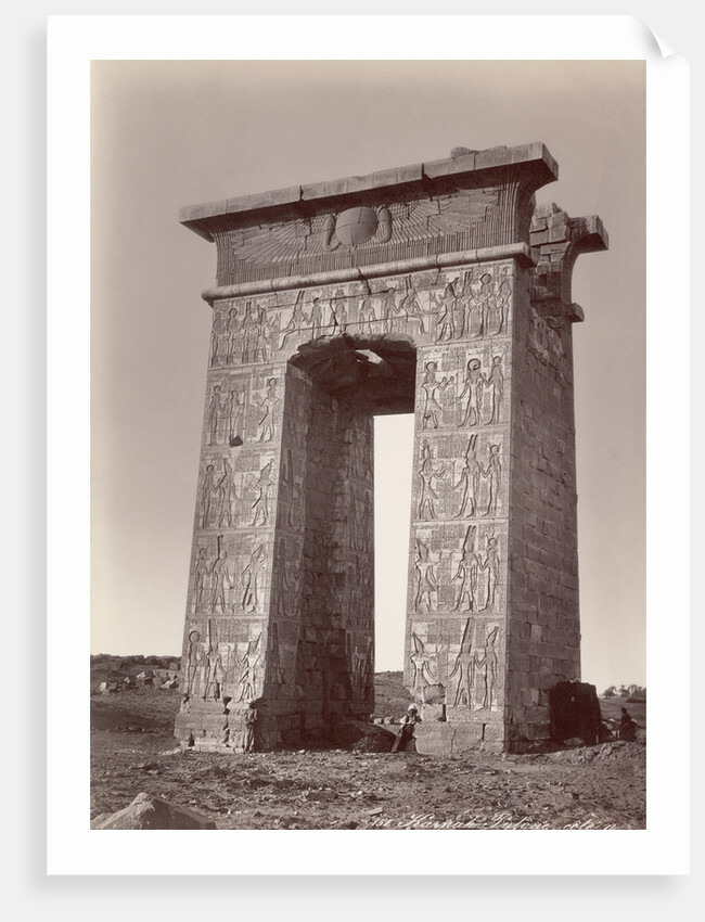 Pylon at Karnak by Anonymous