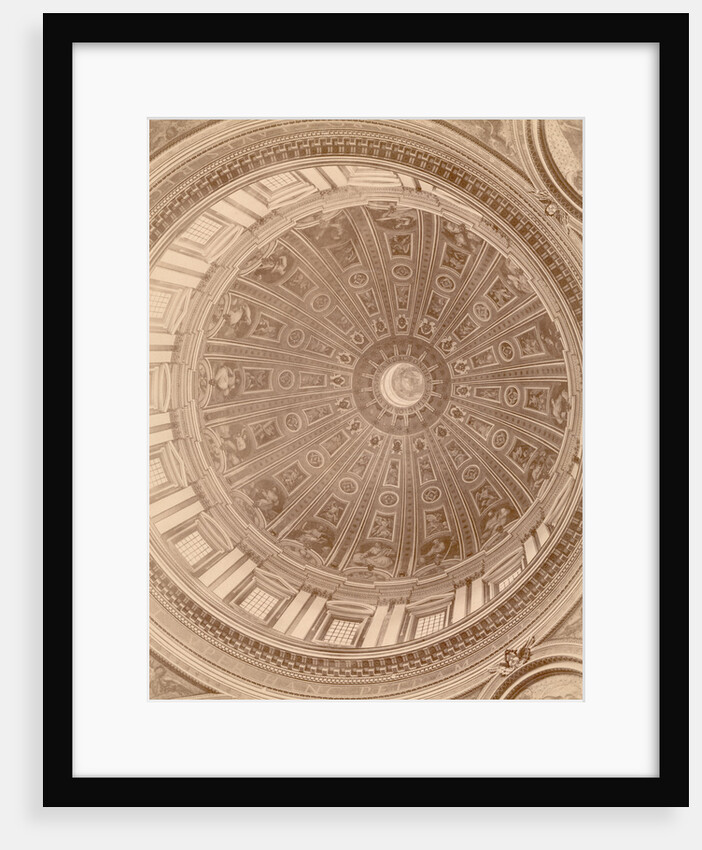 Ceiling of the Cupola of St. Peter's Basilica by Anonymous