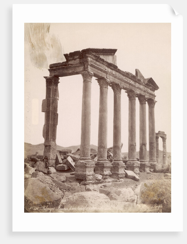 Ruins of a Temple in Palmyra by Anonymous