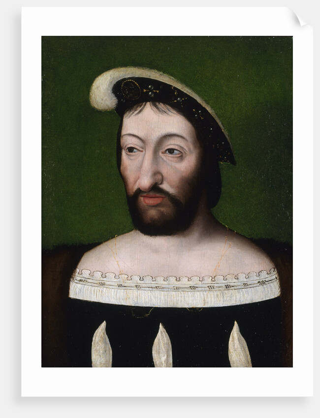 Portrait of King Francis I of France by Joos van Cleve