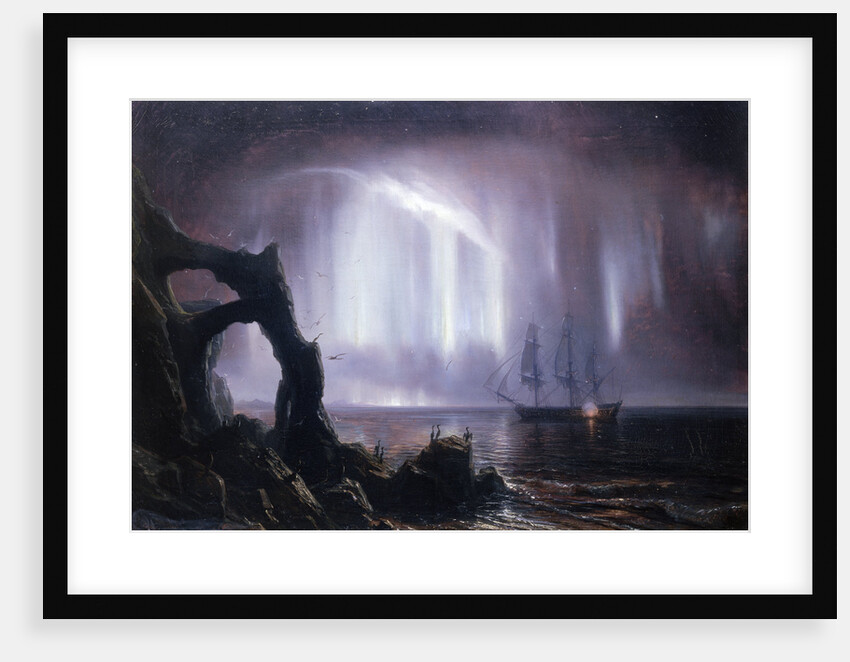 The Northern Lights (Aurora Borealis) by Theodore Gudin
