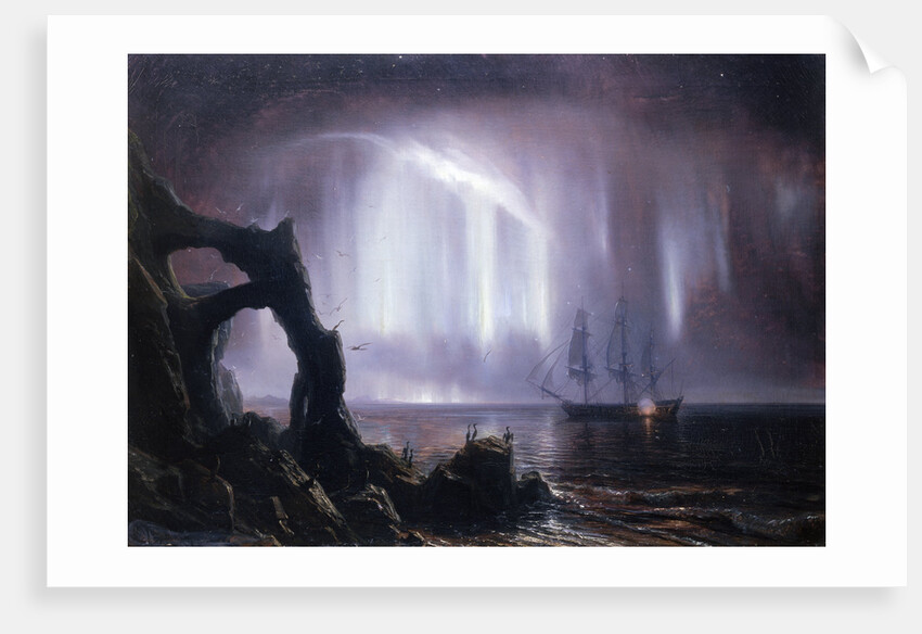 The Northern Lights (Aurora Borealis) by Theodore Gudin