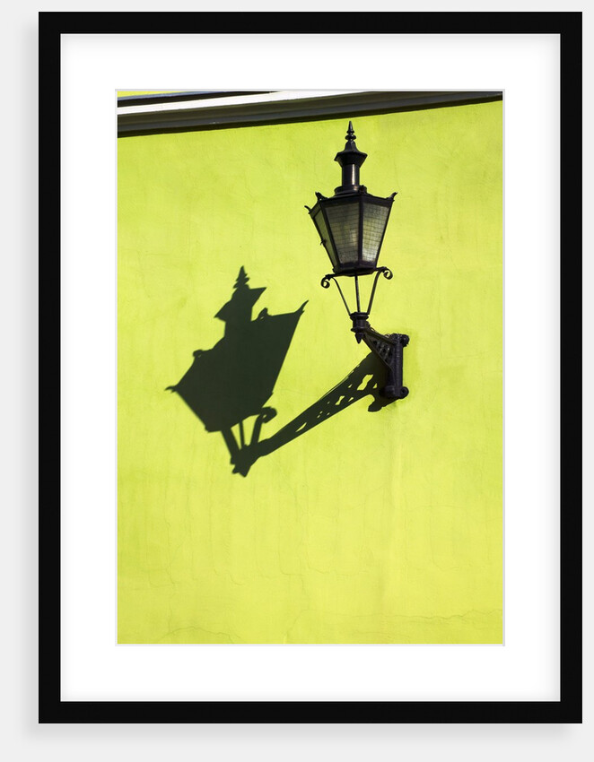 Street Light on Wall by Anonymous