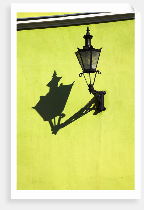 Street Light on Wall by Anonymous