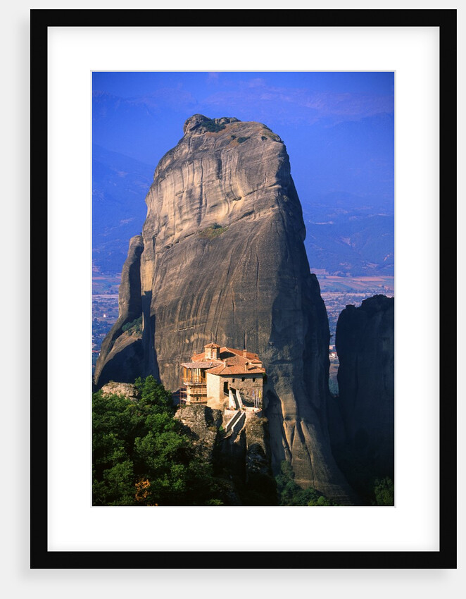 Roussanou Monastery by Anonymous