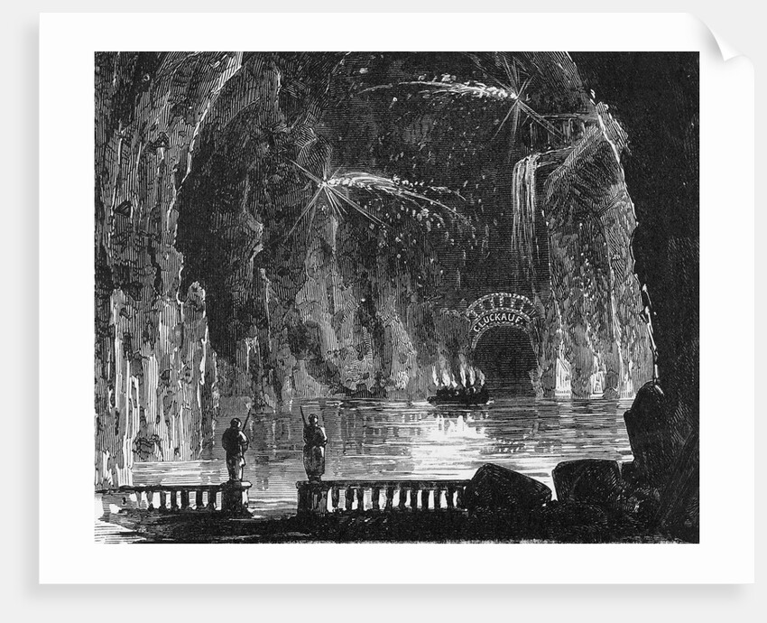In The Wieliczka Salt Mines by Anonymous