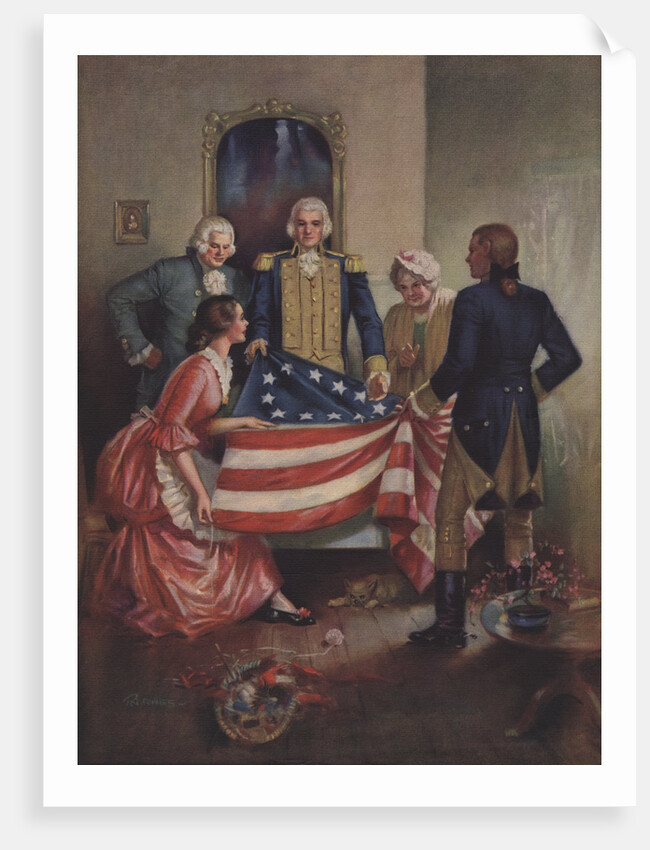 The First American Flag by Robert G. Jones
