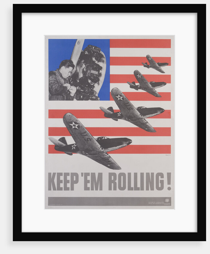 Keep 'em Rolling! Poster by Leo Lionni