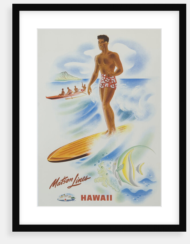 Matson Lines Hawaii Poster by Anonymous