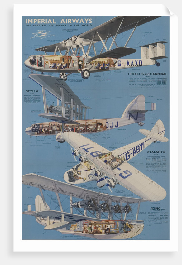 Imperial Airways Poster by Anonymous