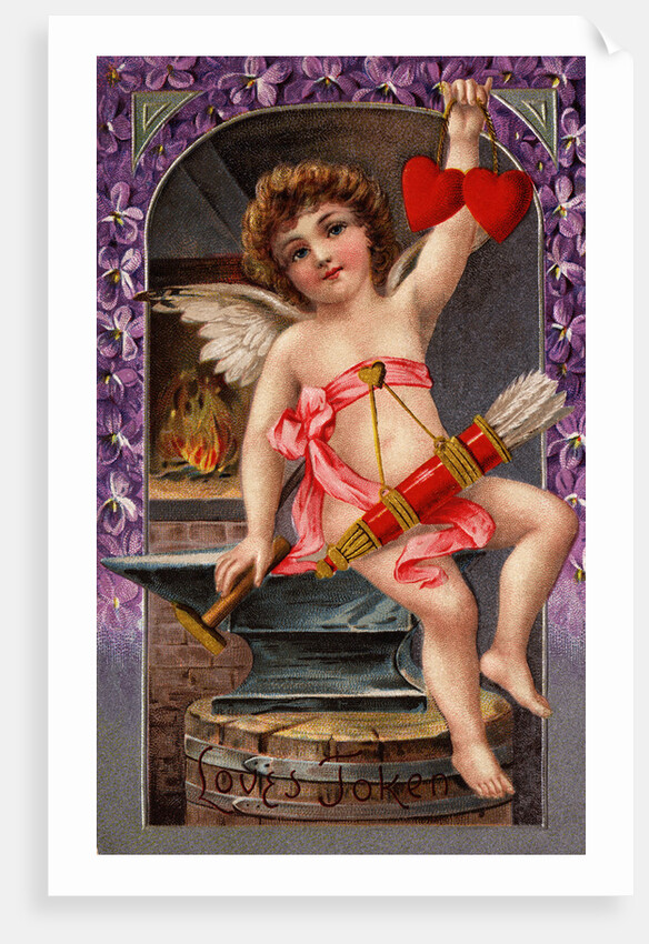 Love's Token Valentine Card by Anonymous