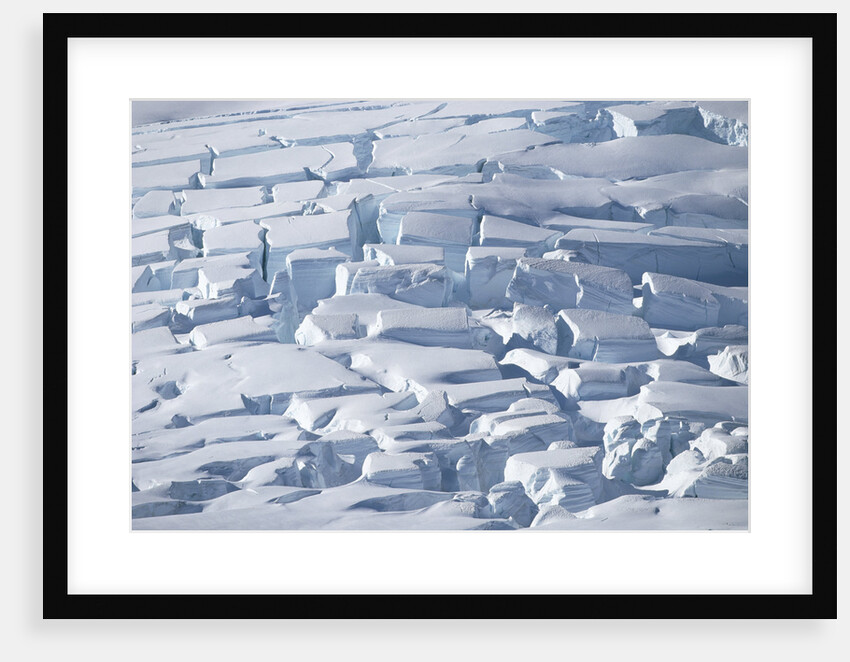 Broken Coastal Glacier by Anonymous