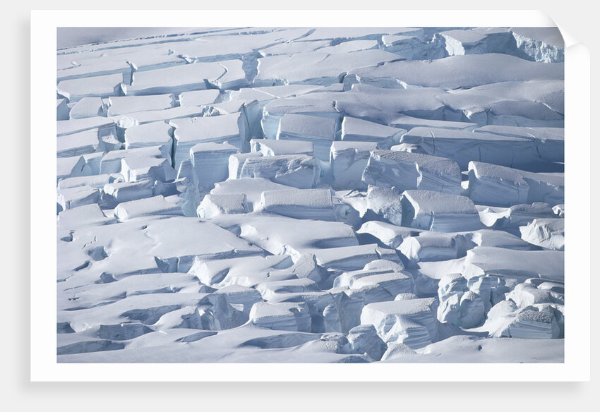 Broken Coastal Glacier by Anonymous