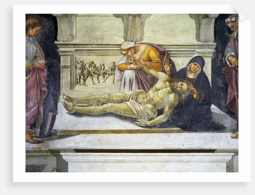 Lamentation over the Dead Christ by Luca Signorelli