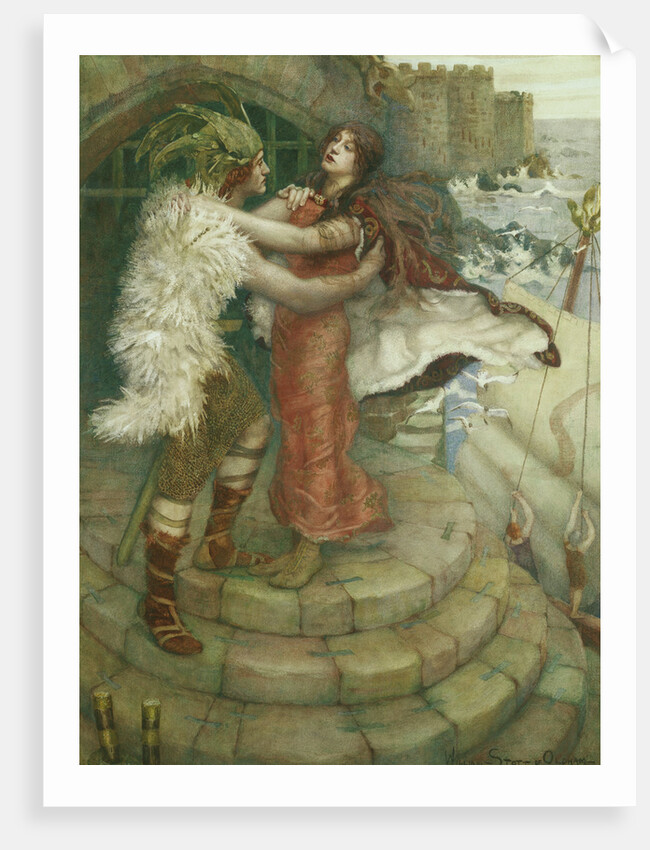 Tristram's Farewell to Iseult by William Stott